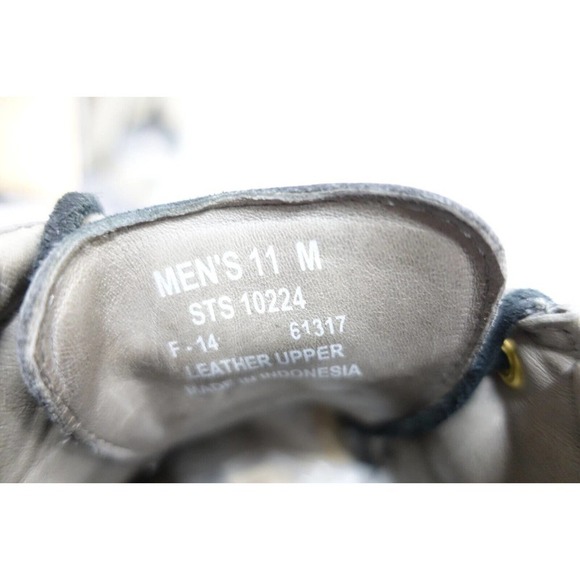 SPERRY Men Chukka Boots Gold Cup A/O Grey 11 M Medium Top-Sider Ankle STS10224